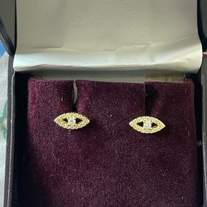 Evil eye studs